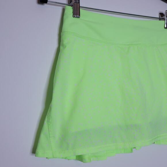 LULULEMON Pace Setter Skirt Petit Dot Faded Zap Tennis Stretch Active Women's 2 - Picture 4 of 9